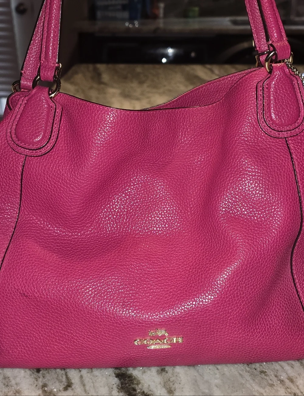 Coach Leather Satchel - Picture 2 of 7